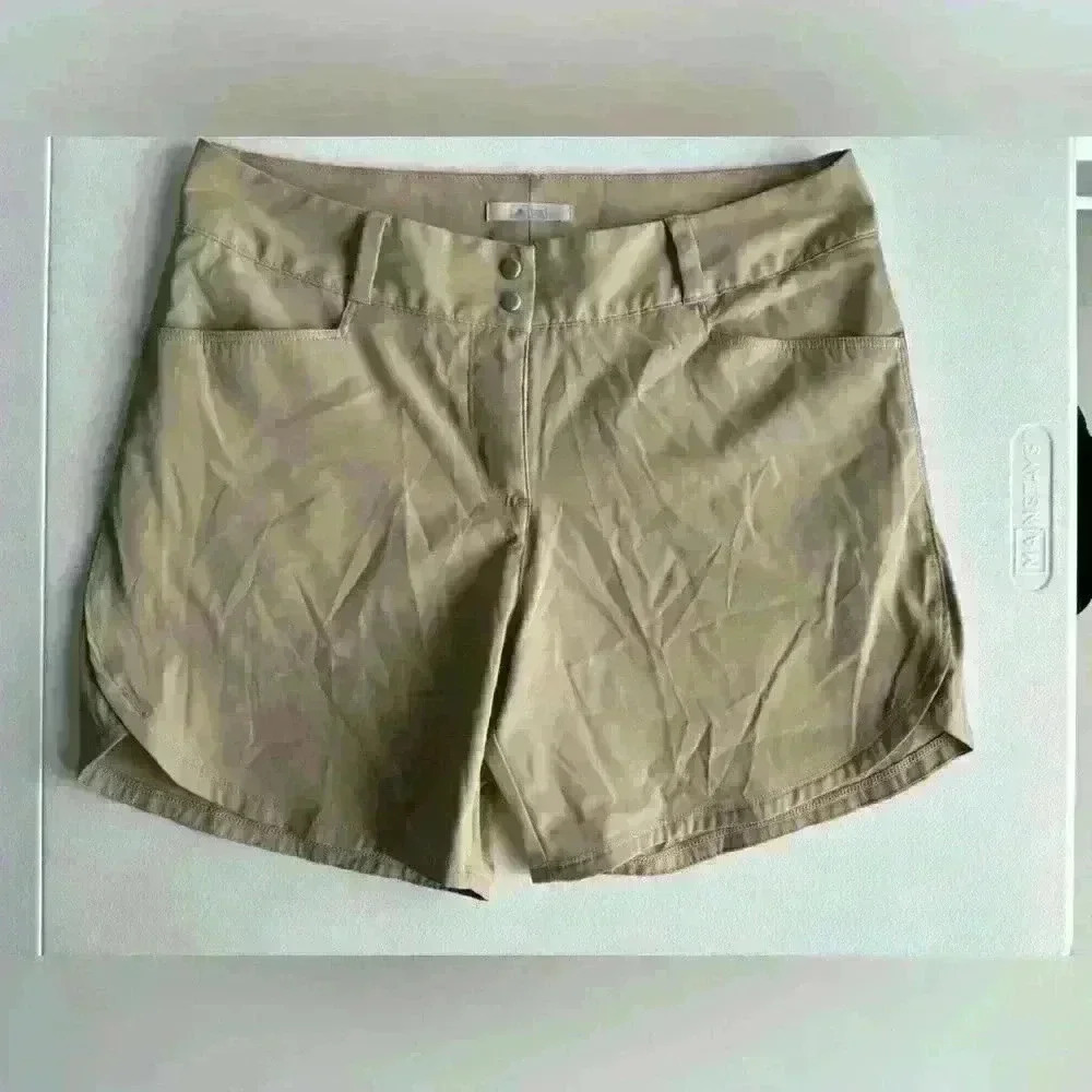 adidas Women's Tan Cargo Shorts